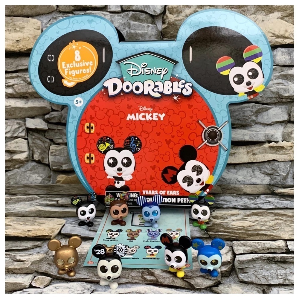 Full Set 8 Disney Doorables Mickey Mouse Years of Ears Doll Exclusive Figure Lot